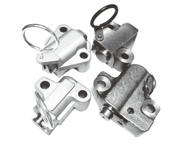 Automobile engine chain tensioner