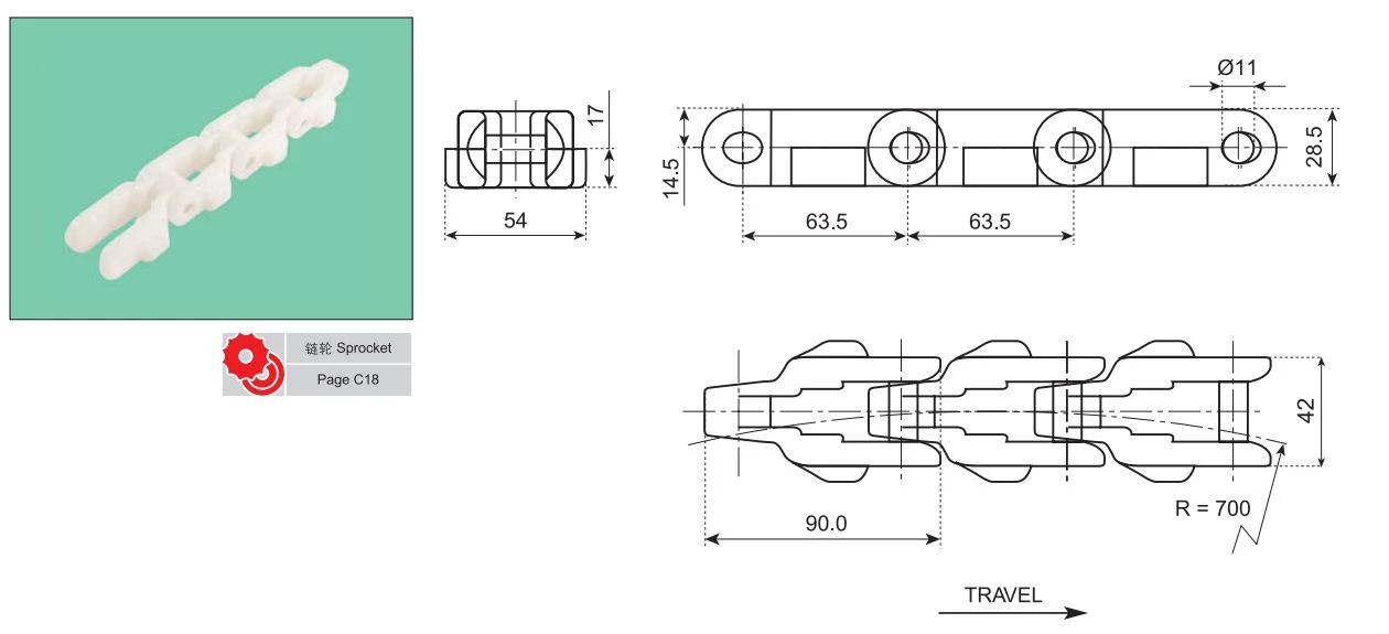 600TABCASECONVEYORCHAIN 600TABCASECONVEYORCHAIN